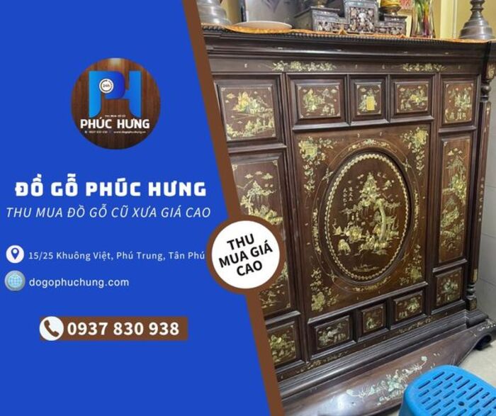 thu mua tủ thờ giá cao